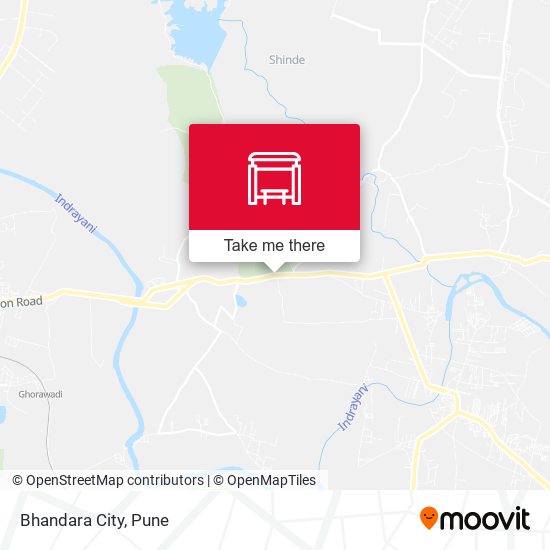 Bhandara City map