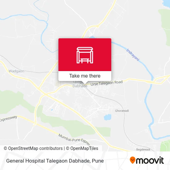 General Hospital Talegaon Dabhade map