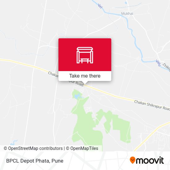 BPCL Depot Phata map