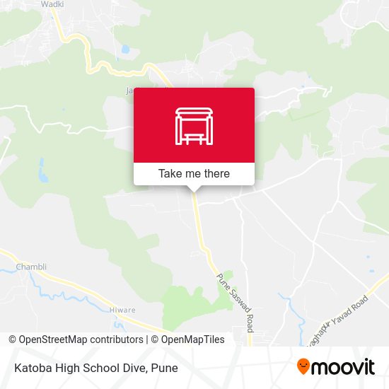 Katoba High School Dive map