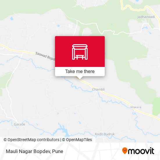 Mauli Nagar Bopdev map