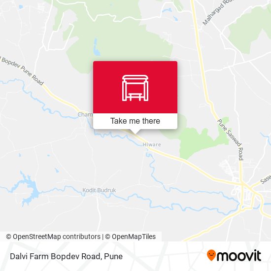 Dalvi Farm Bopdev Road map