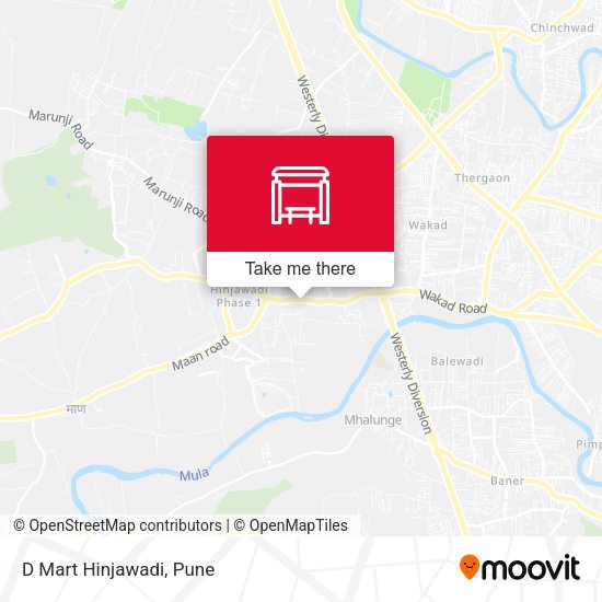 D Mart Hinjawadi map