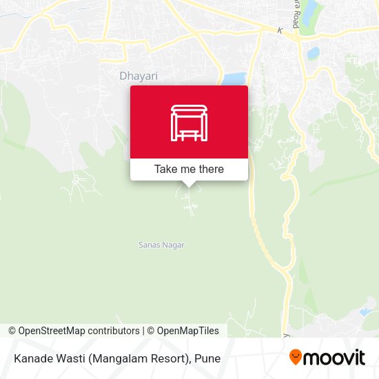 Kanade Wasti (Mangalam Resort) map