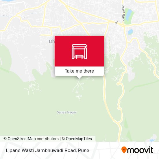 Lipane Wasti Jambhuwadi Road map