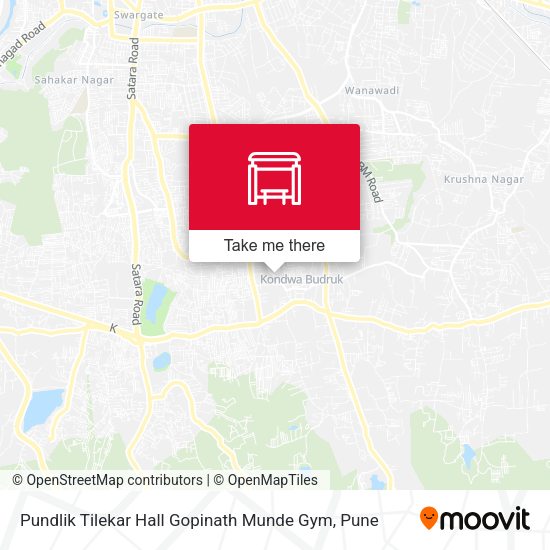 Pundlik Tilekar Hall Gopinath Munde Gym map