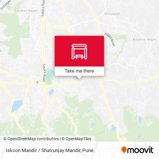 Iskcon Mandir / Shatrunjay Mandir map