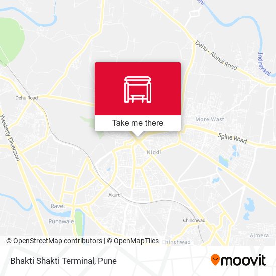 Bhakti Shakti Terminal map
