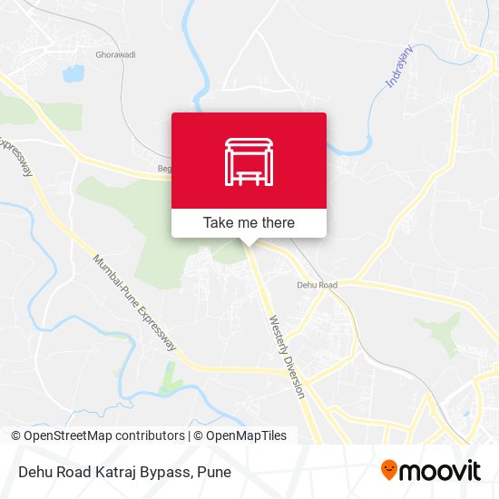 Dehu Road Katraj Bypass map