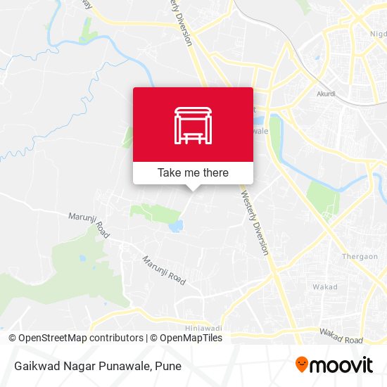 Gaikwad Nagar Punawale map