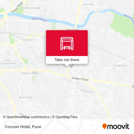 Cocoon Hotel map