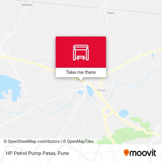 HP Petrol Pump Patas map