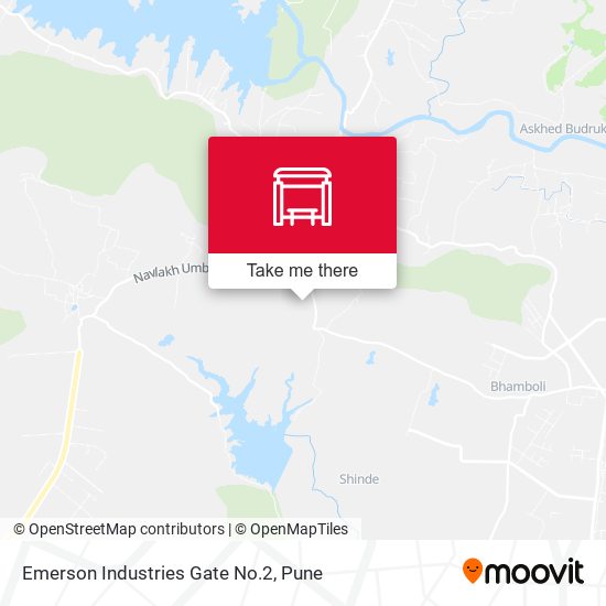 Emerson Industries Gate No.2 map