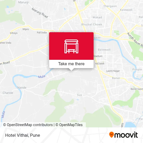 Hotel Vithai map