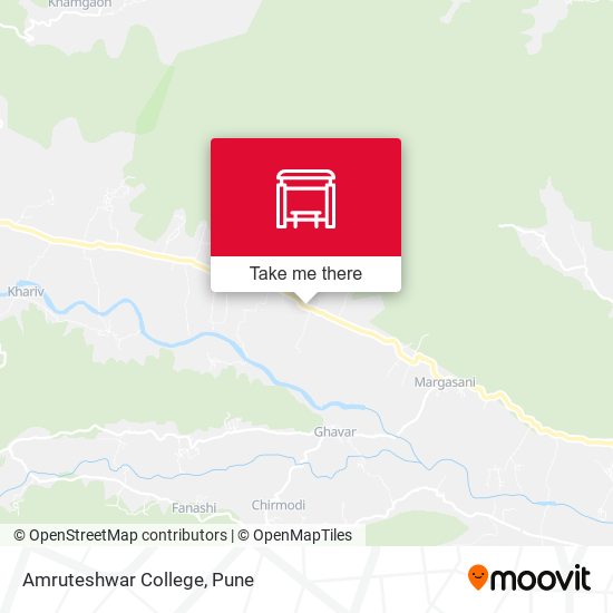 Amruteshwar College map