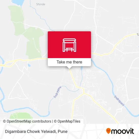 Digambara Chowk Yelwadi map