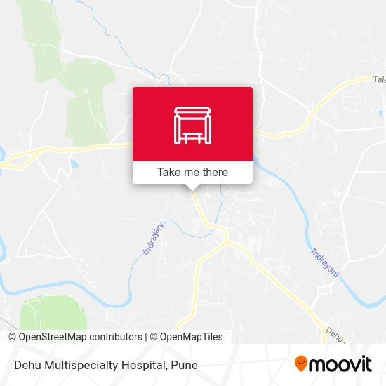 Dehu Multispecialty Hospital map