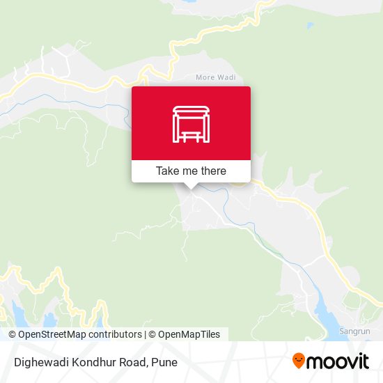 Dighewadi Kondhur Road map