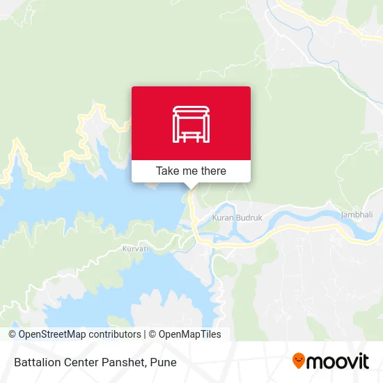 Battalion Center Panshet map