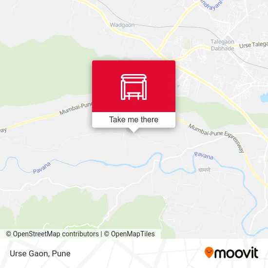 Urse Gaon map