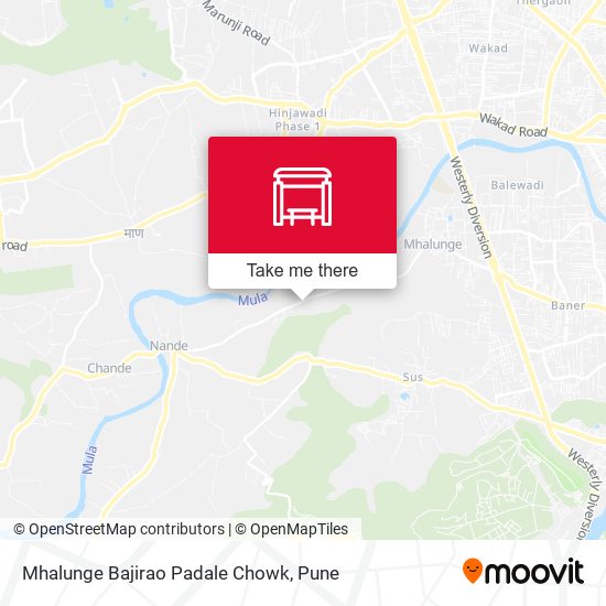 Mhalunge Bajirao Padale Chowk map