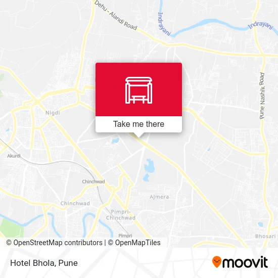 Hotel Bhola map