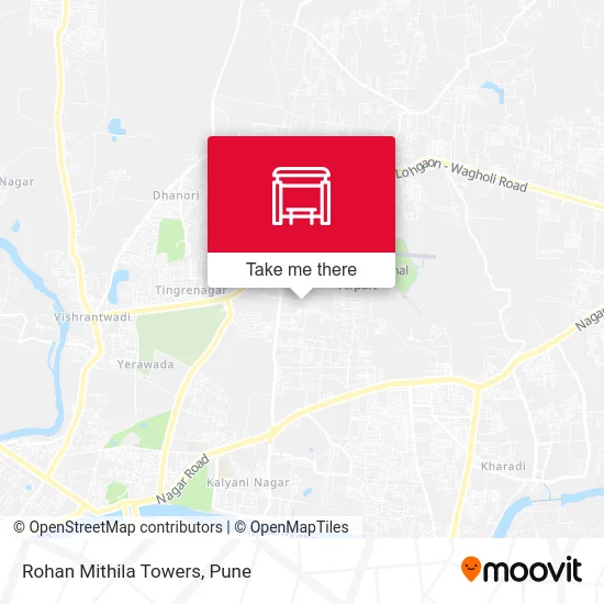 Rohan Mithila Towers map