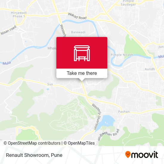 Renault Showroom map