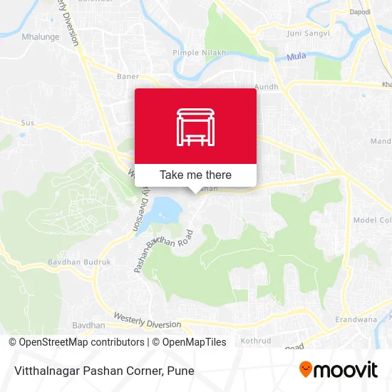 Vitthalnagar Pashan Corner map
