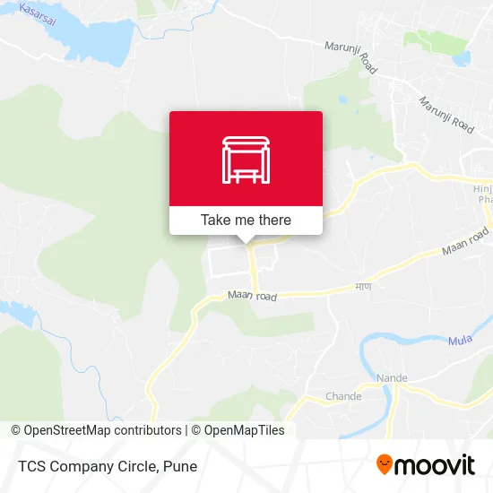 TCS Company Circle map