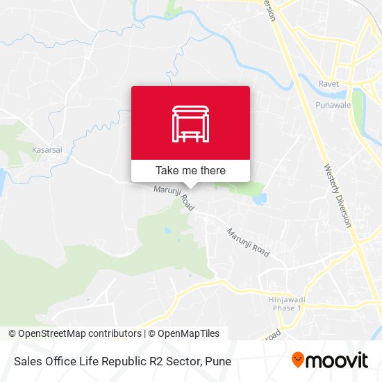 Sales Office Life Republic R2 Sector map