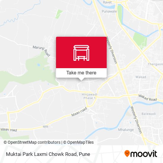 Muktai Park Laxmi Chowk Road map