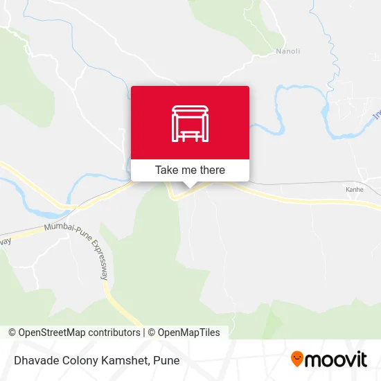 Dhavade Colony Kamshet map