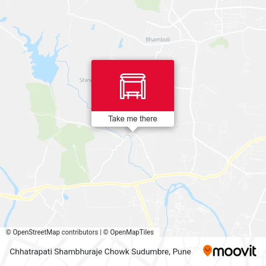 Chhatrapati Shambhuraje Chowk Sudumbre map