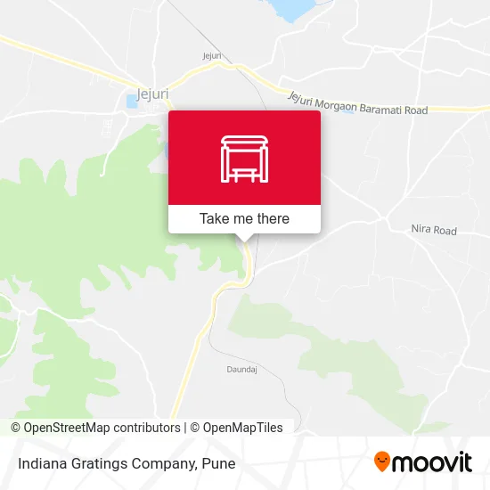 Indiana Gratings Company map