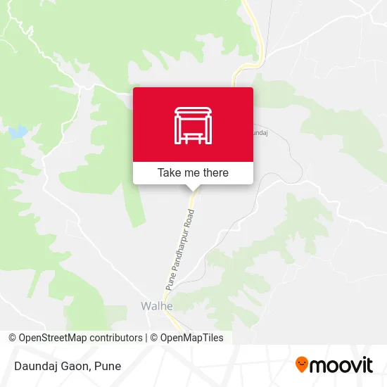 Daundaj Gaon map