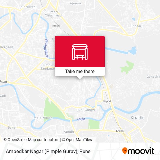 Ambedkar Nagar (Pimple Gurav) map