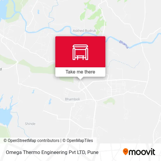Omega Thermo Engineering Pvt LTD map