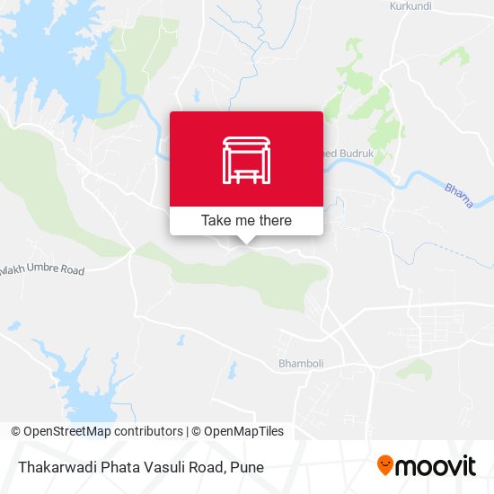 Thakarwadi Phata Vasuli Road map