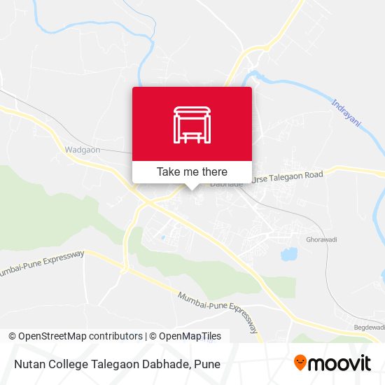 Nutan College Talegaon Dabhade map