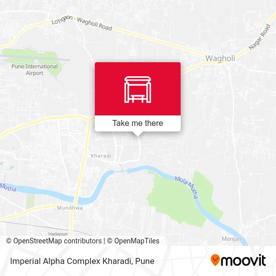Imperial Alpha Complex Kharadi map