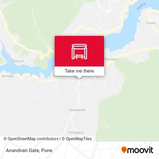Anandvan Gate map