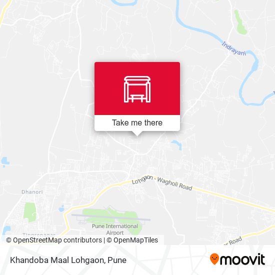 Khandoba Maal Lohgaon map