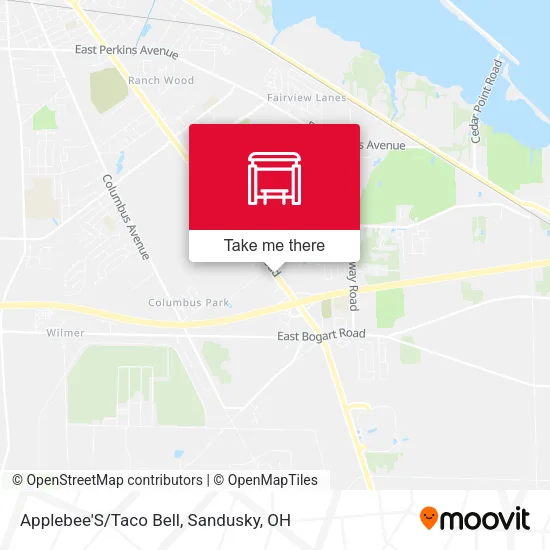 Applebee'S/Taco Bell map