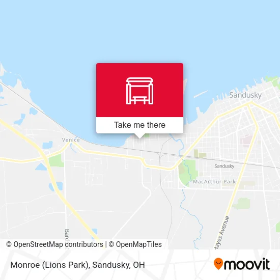 Monroe (Lions Park) map