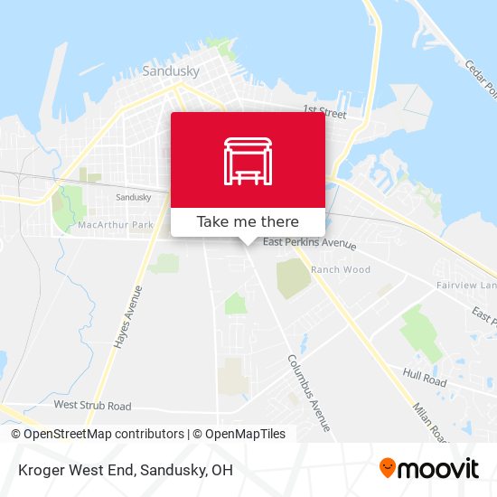 Mapa de Kroger West End