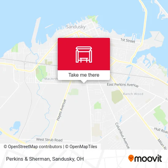 Perkins & Sherman map