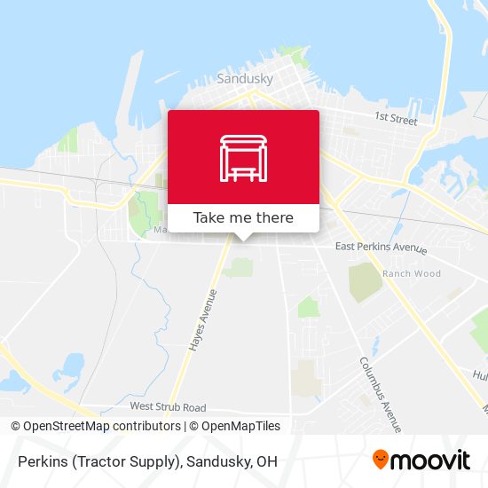 Perkins (Tractor Supply) map