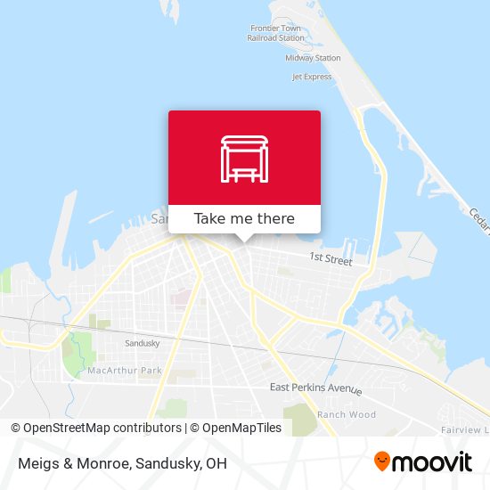 Mapa de Meigs & Monroe
