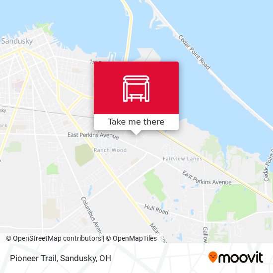 Mapa de Pioneer Trail
